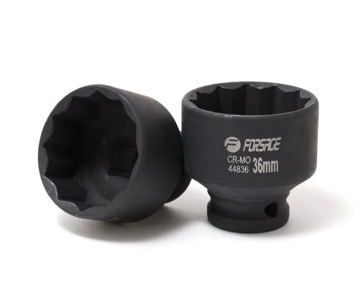 

FORSAGE F44836 Головка ударная 36 мм, 12 гр,1/2 inch 1шт