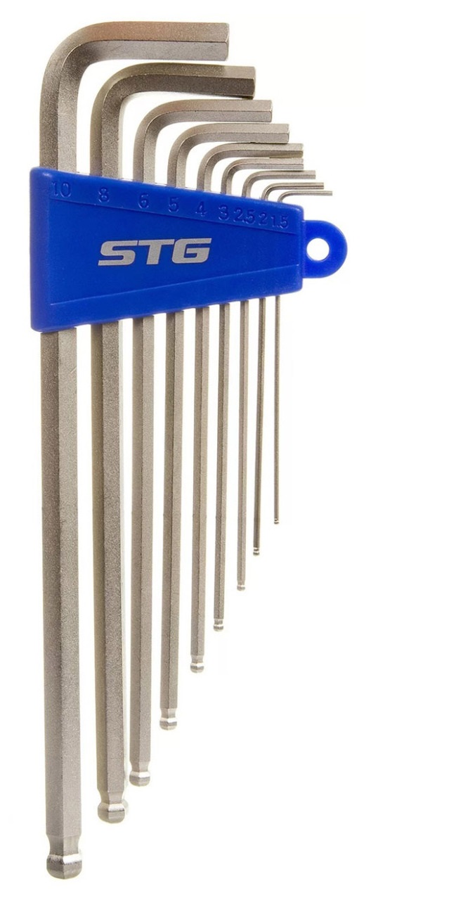 

Набор шестигранников STG YC-623, Серебристый, YC-623