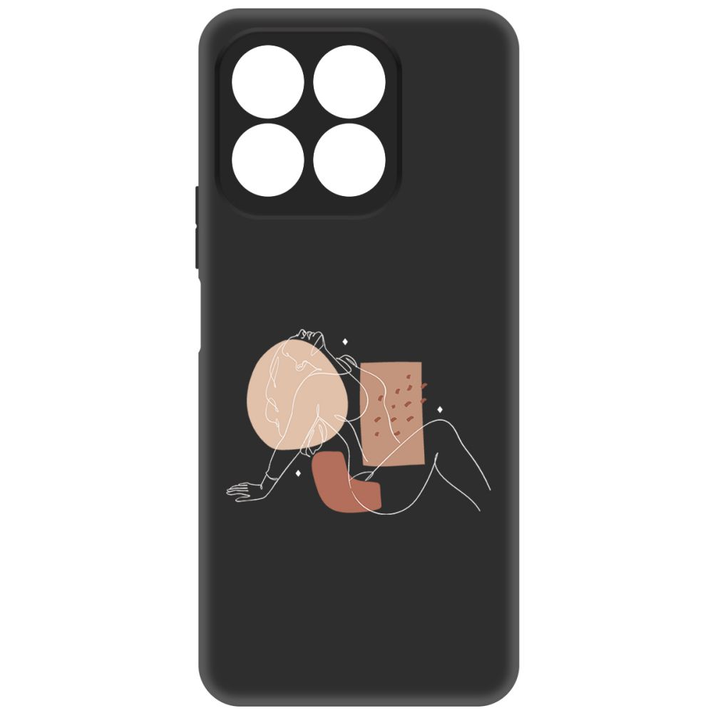 

Чехол-накладка Krutoff Soft Case Чувственность для Honor X8b черный