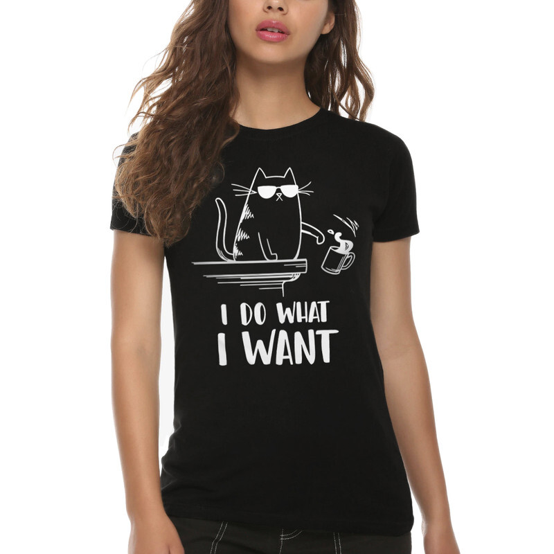 

Футболка женская DreamShirts Studio Котик - Я делаю, что хочу DSN-808171b-1 черная XL, Черный, Котик - Я делаю, что хочу DSN-808171b-1
