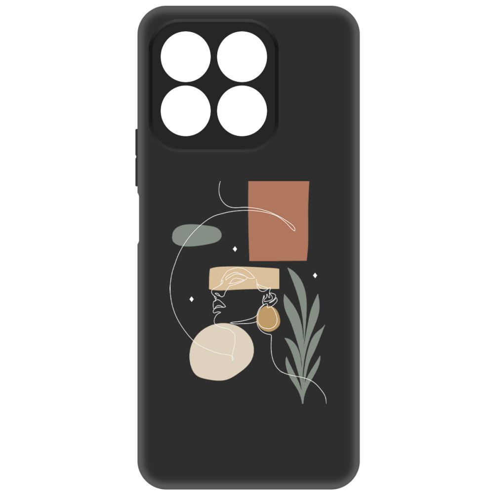 

Чехол-накладка Krutoff Soft Case Элегантность для Honor X8b черный