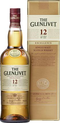 фото Виски glenlivet 12-летний в подарочной упаковке