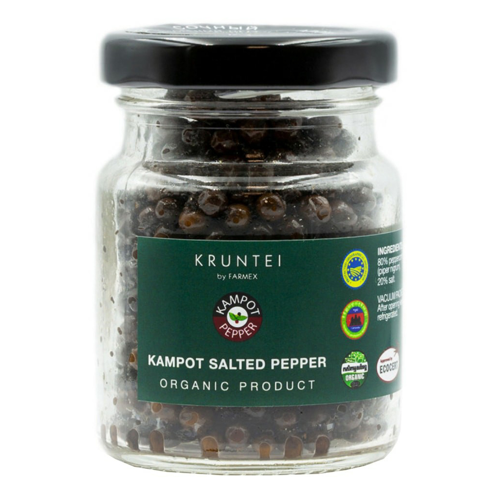 

Перец Kruntei Кампотский горошек соленый 40 г