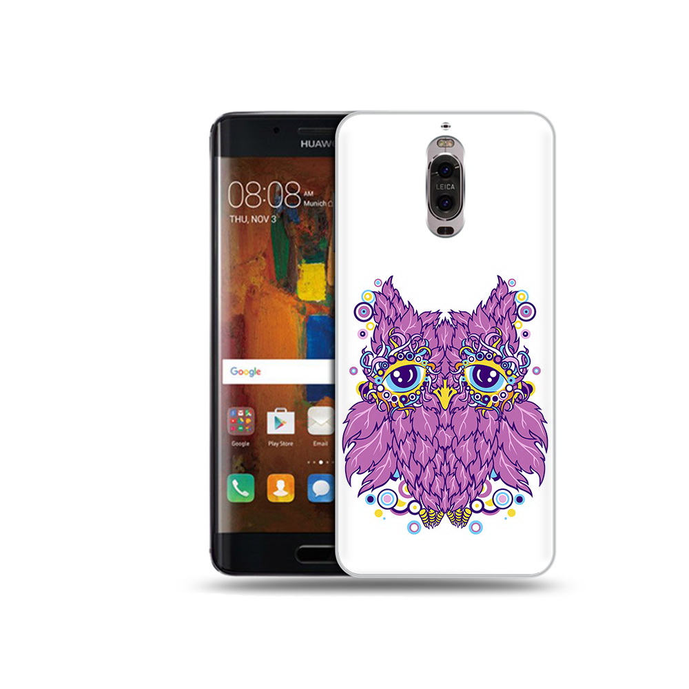 

Чехол MyPads Tocco для Huawei Mate 9 Pro Розовая сова (PT50613.55.147), Прозрачный, Tocco