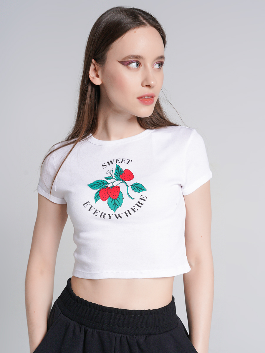 

Футболка женская ТВОЕ 88863 белая XL, 88863