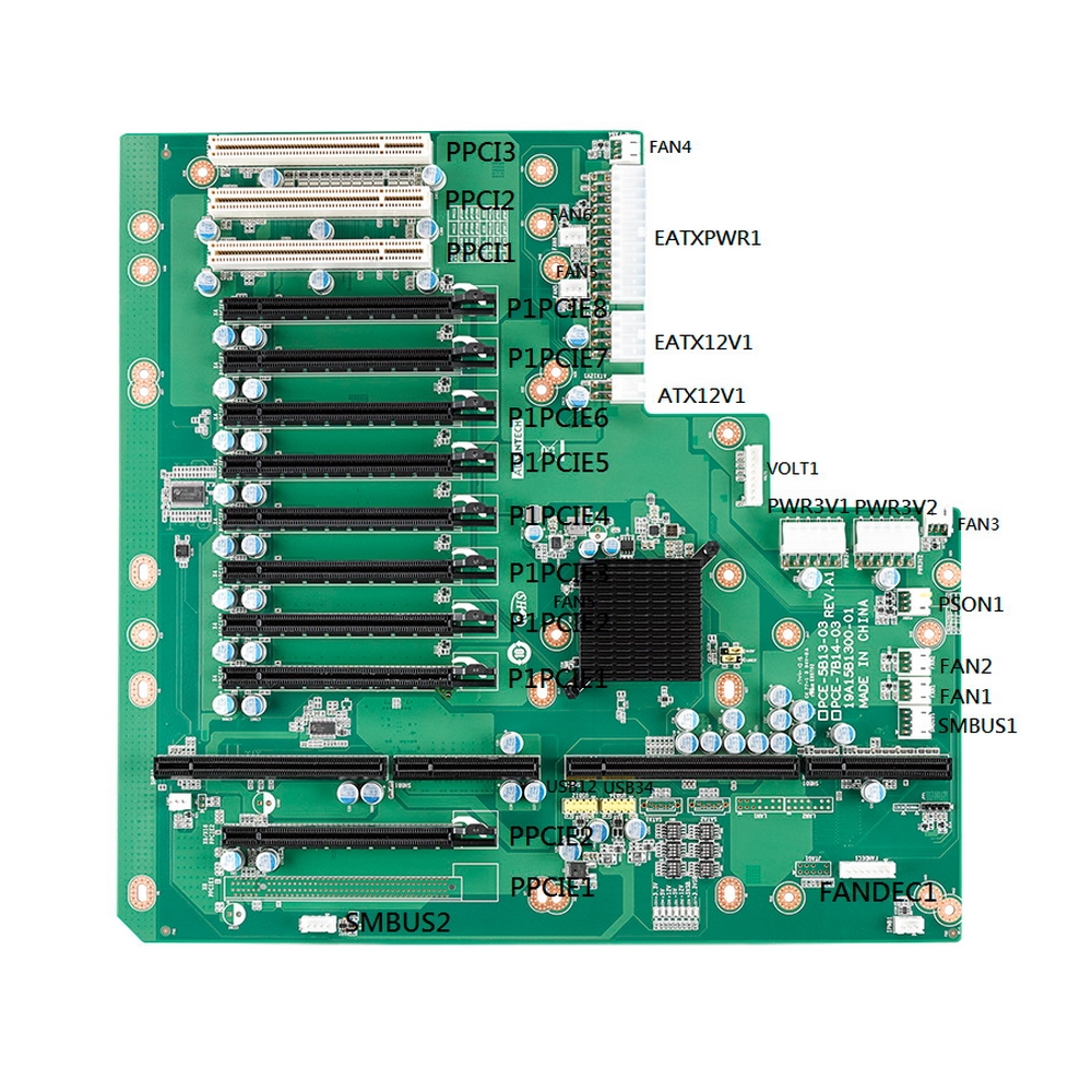 

Плата интерфейсная Advantech PCE-5B13-03A1E