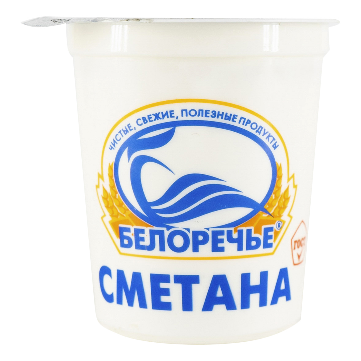 

Сметана Белоречье Домашенька 15% БЗМЖ 200 г