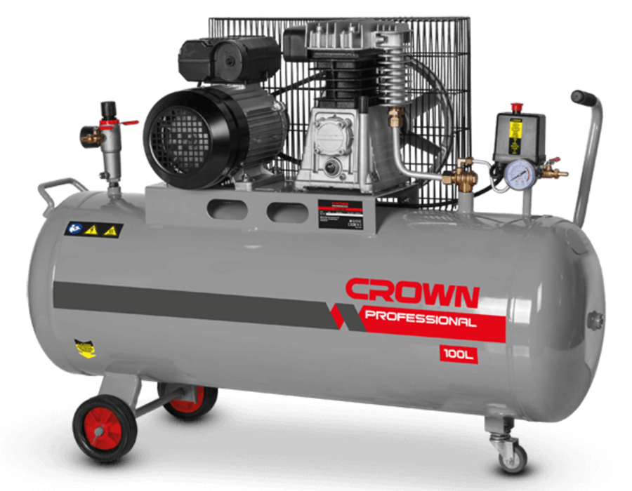 

Компрессор с ременным приводом CROWN CT36031, CT36031