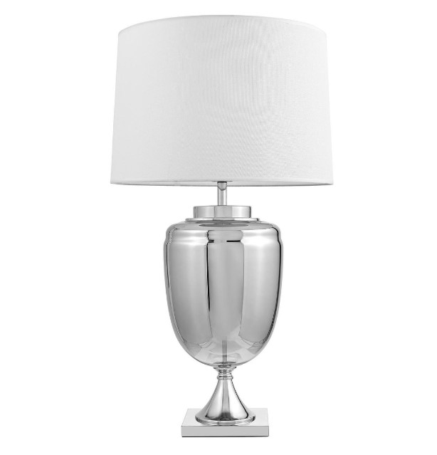 

Lumina Deco Настольная лампа Lumina Deco Olimpia LDT 304 CHR+WT