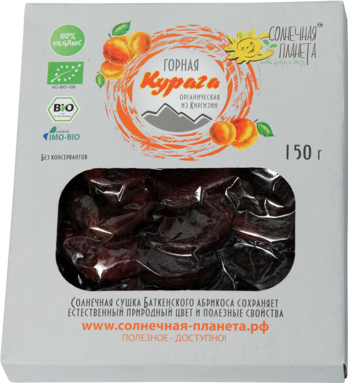 

Курага Bio горная 150 г