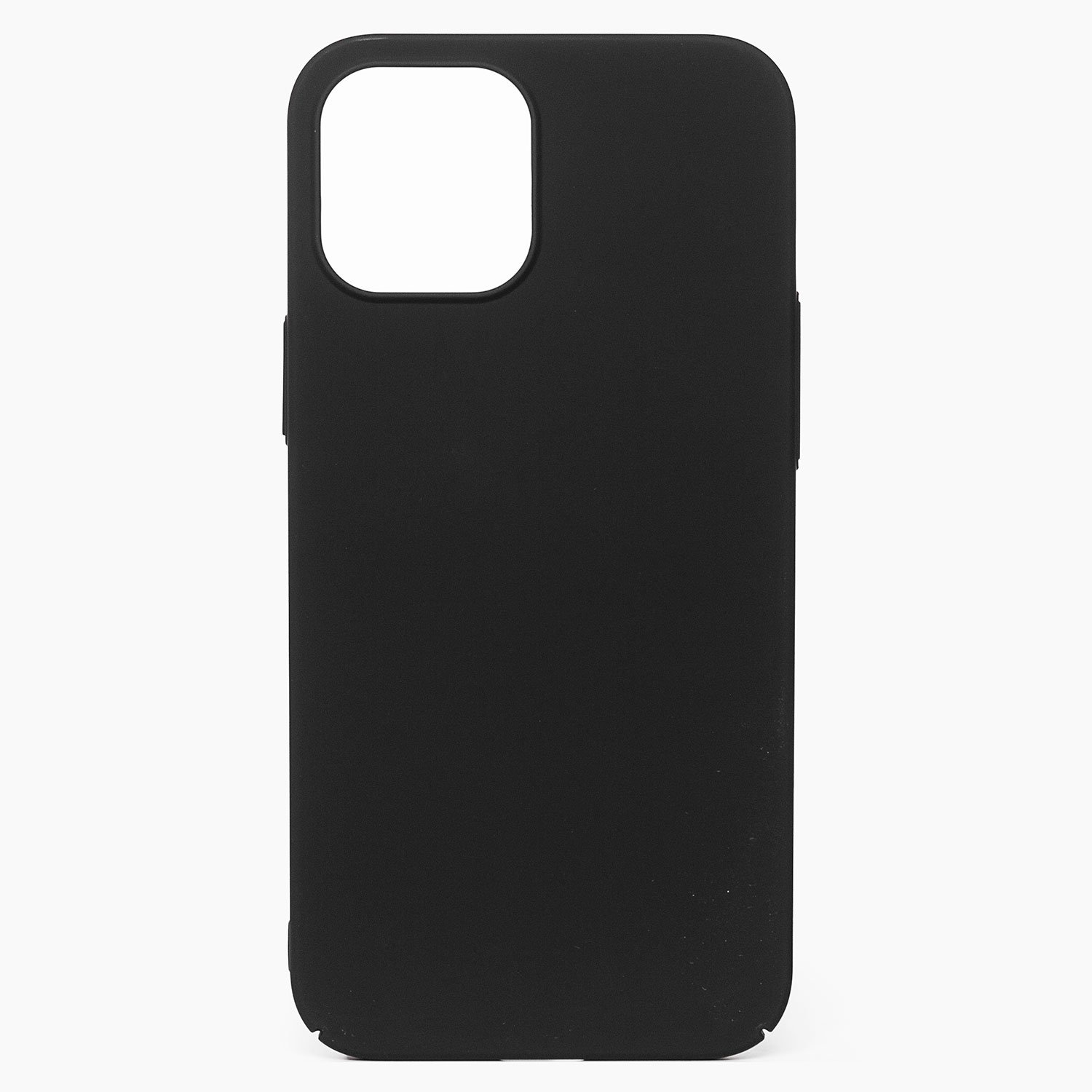 фото Чехол для apple iphone 12 pro max задняя крышка пластик soft touch <черный> promise mobile