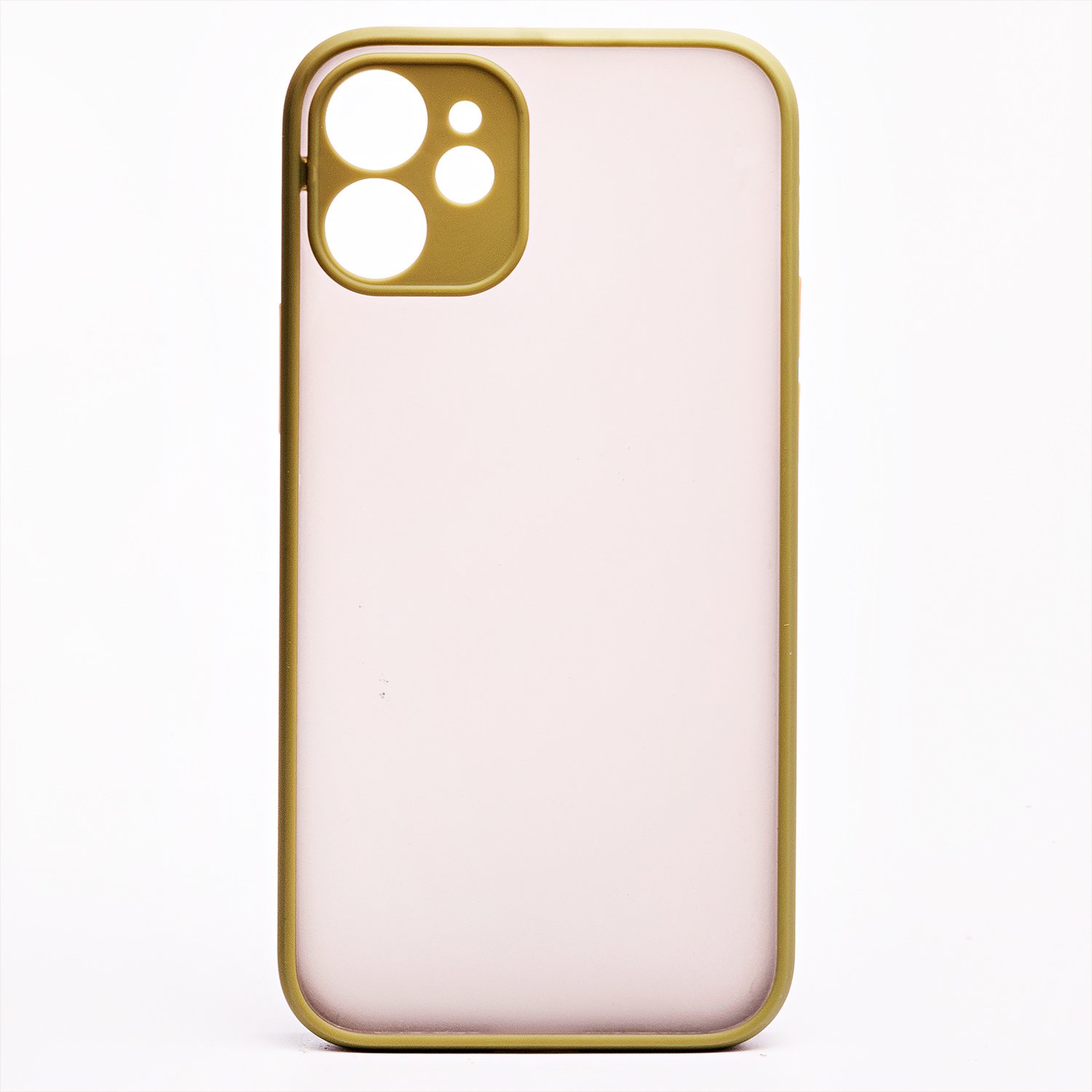 фото Чехол для apple iphone 12 mini задняя крышка пластик pc041 <черно-зеленый> promise mobile