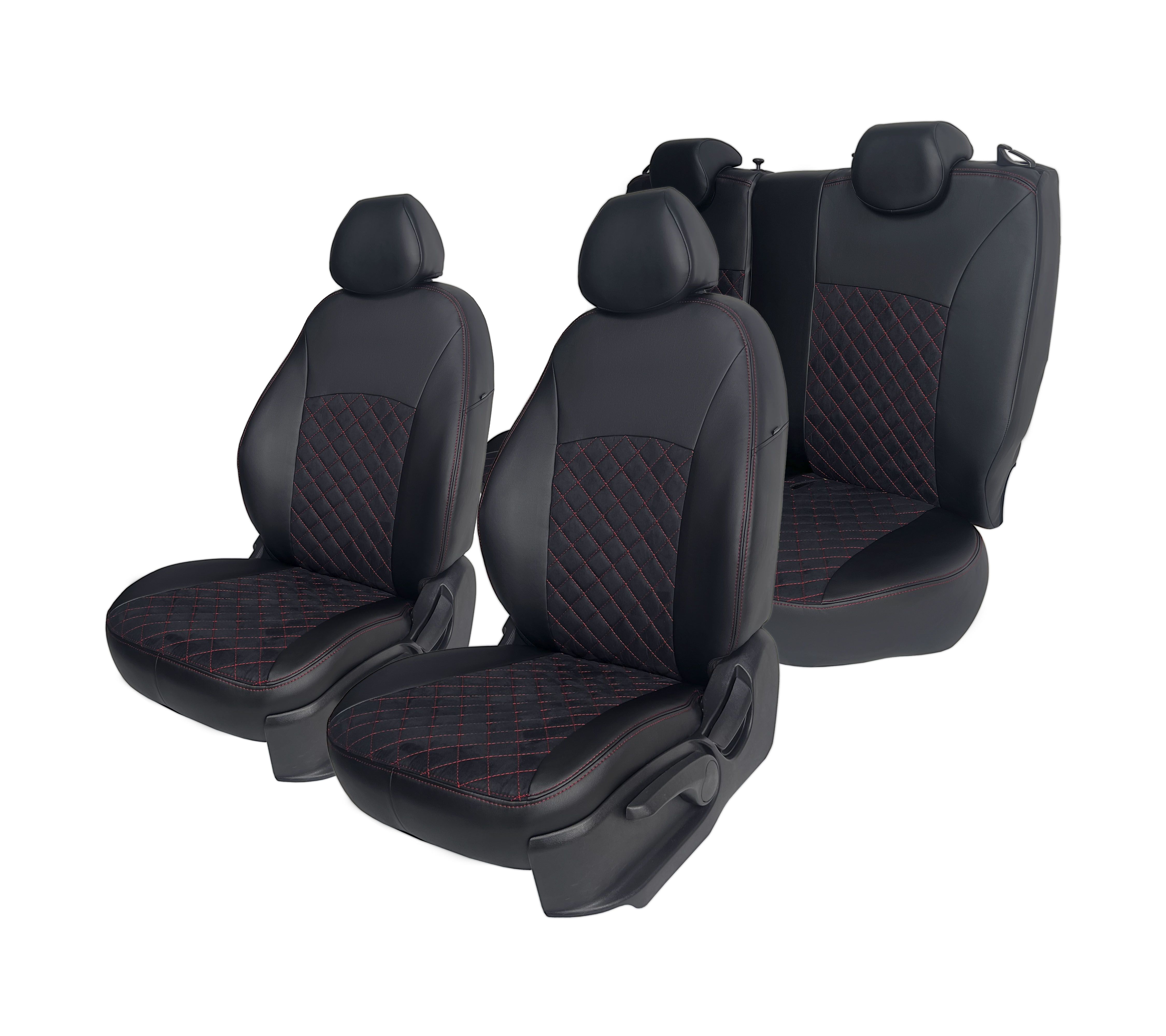 

Чехлы на сиденья NISSAN X-Trail T-32 2014- 2022 г. Авточехлы Ниссан X-Trail T-32 2014 - 2, Черный