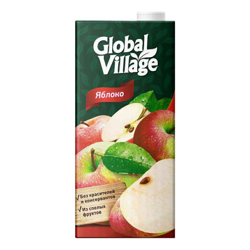 

Нектар Global Village яблочный 0,95 л