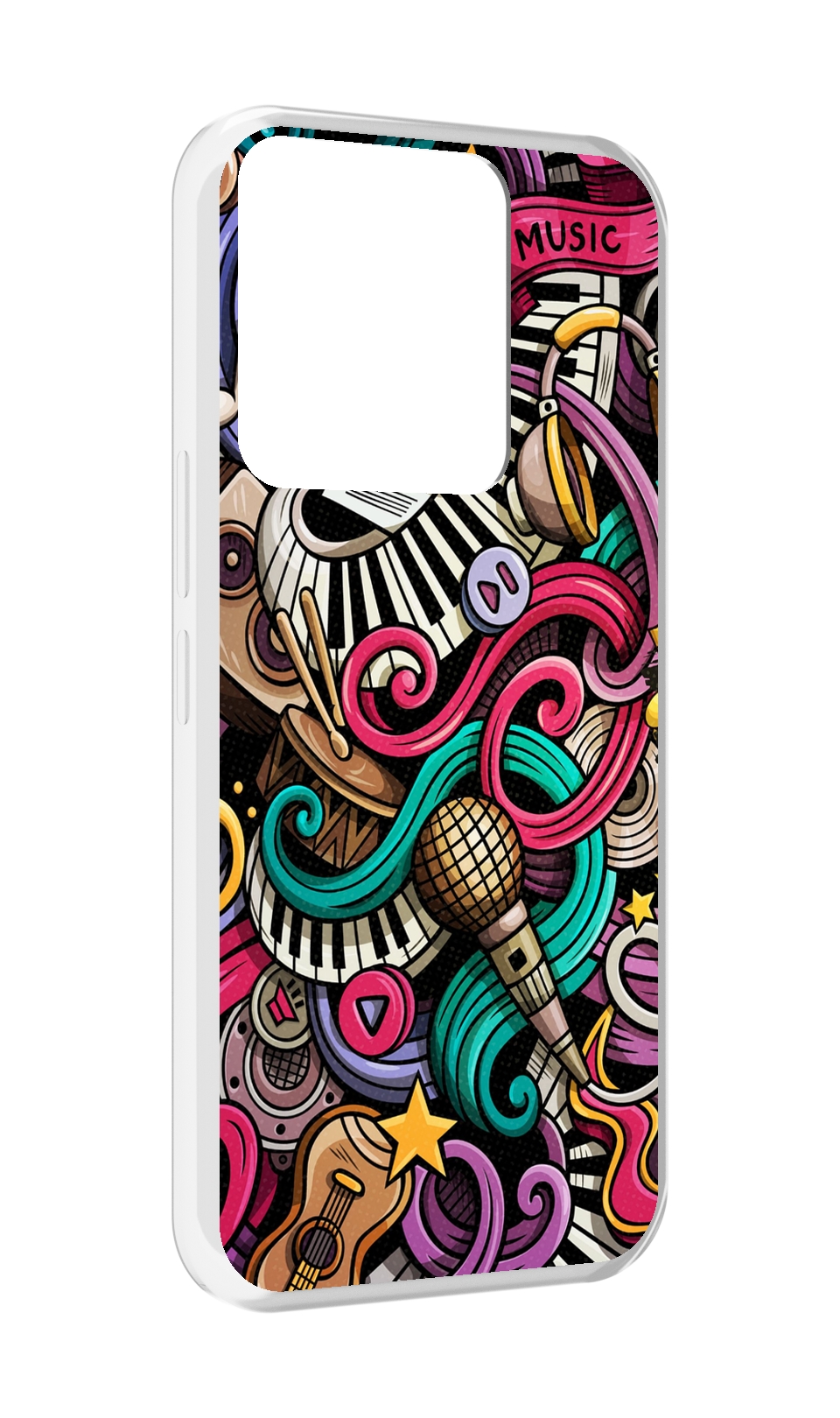 

Чехол MyPads любимая-музыка для Tecno Spark Go 2022 / Tecno Spark 8C, Прозрачный, Tocco