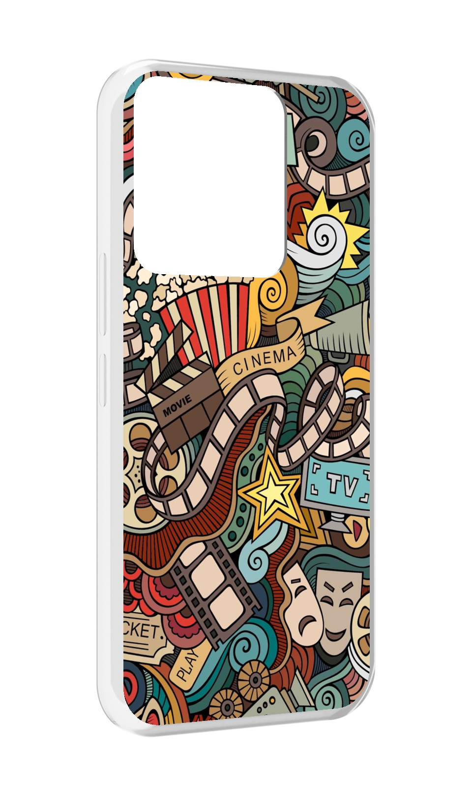 

Чехол MyPads любимое кино для Tecno Spark Go 2022 / Tecno Spark 8C, Прозрачный, Tocco