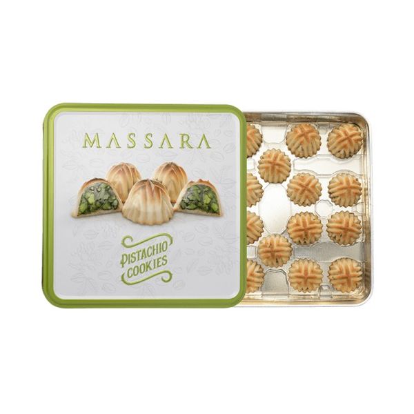 Печенье Massara Premium pistachio cookies с фисташкой 160 г