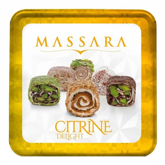 Рахат-лукум Massara Citrine Delights ассорти 226 г