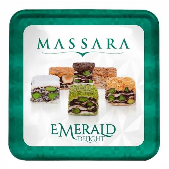 Рахат-лукум Massara Emerald Delights ассорти 226 г