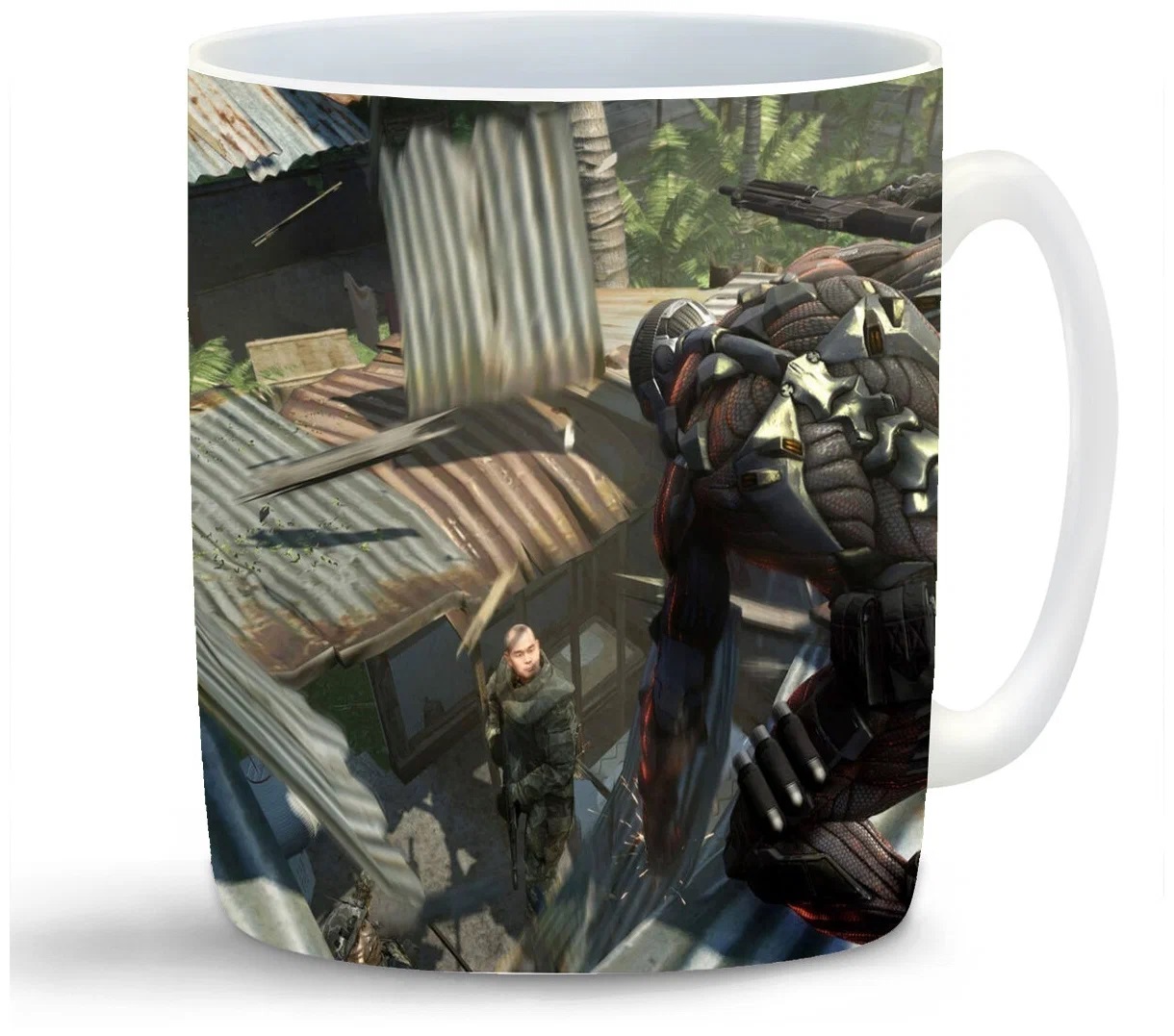

Кружка CoolPodarok Crysis На крыше