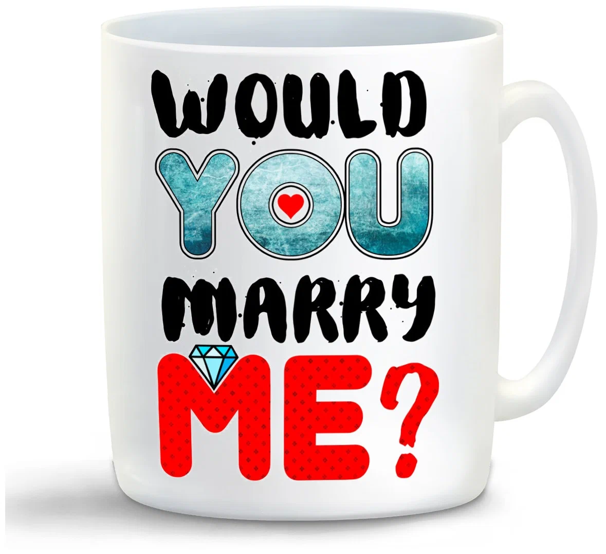 

Кружка CoolPodarok WOULD MARRY ME