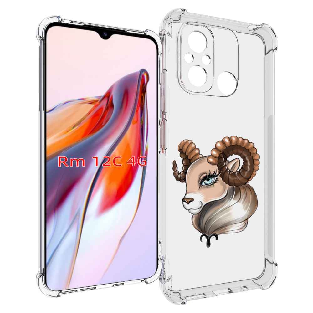 

Чехол MyPads Барашка для Xiaomi Redmi 12C / Poco C55, Прозрачный, Tocco
