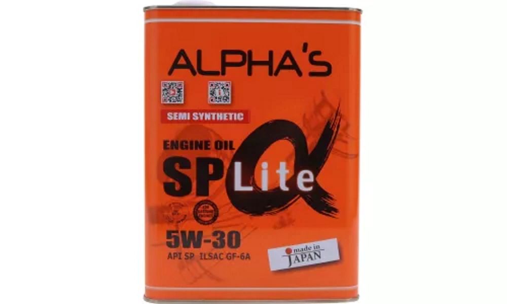 Моторное масло Alphas SP Lite полусинтетическое 5w30 4л