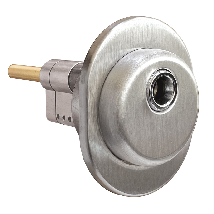 Цилиндр MOTTURA 3D KEY ключ/шток 87 мм. (56+31Ш) Матовый хром, 2344-010-2 ключ грм шток рулевая рейка 3 1 ваз 2108 сервис ключ
