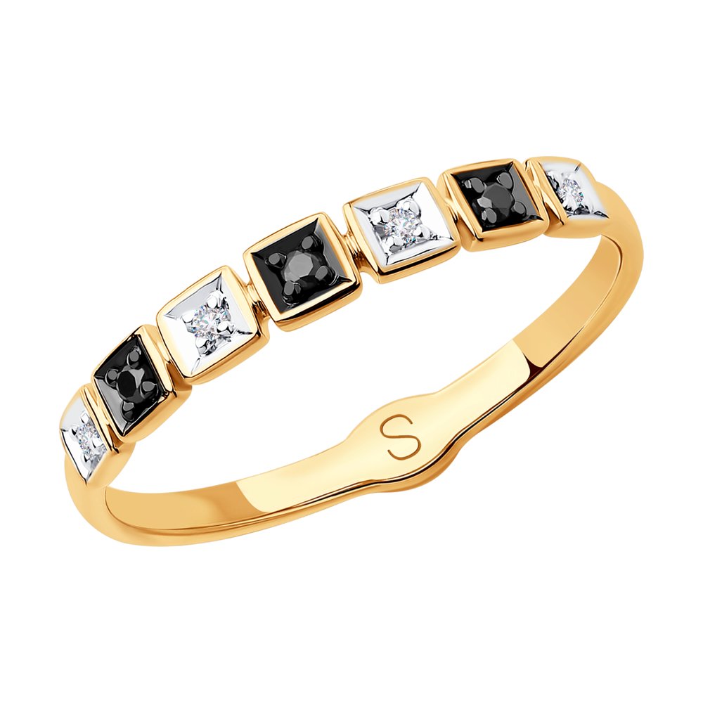

Кольцо из красного золота с бриллиантом р. 16 SOKOLOV Diamonds 7010054, 7010054