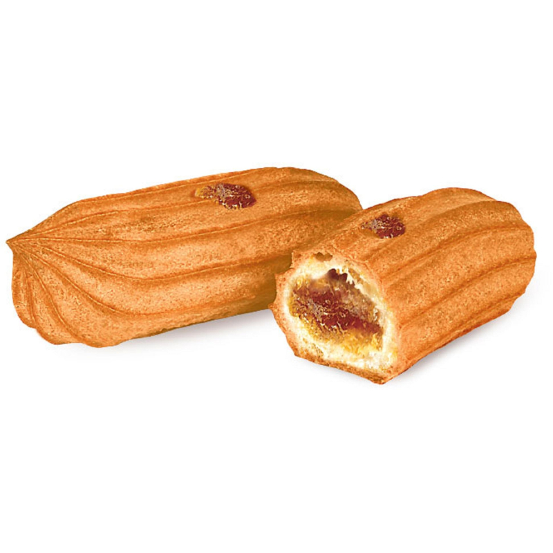 Печенье Грань Мини эклеры с печеным яблоком, 2кг/уп (ГР8)