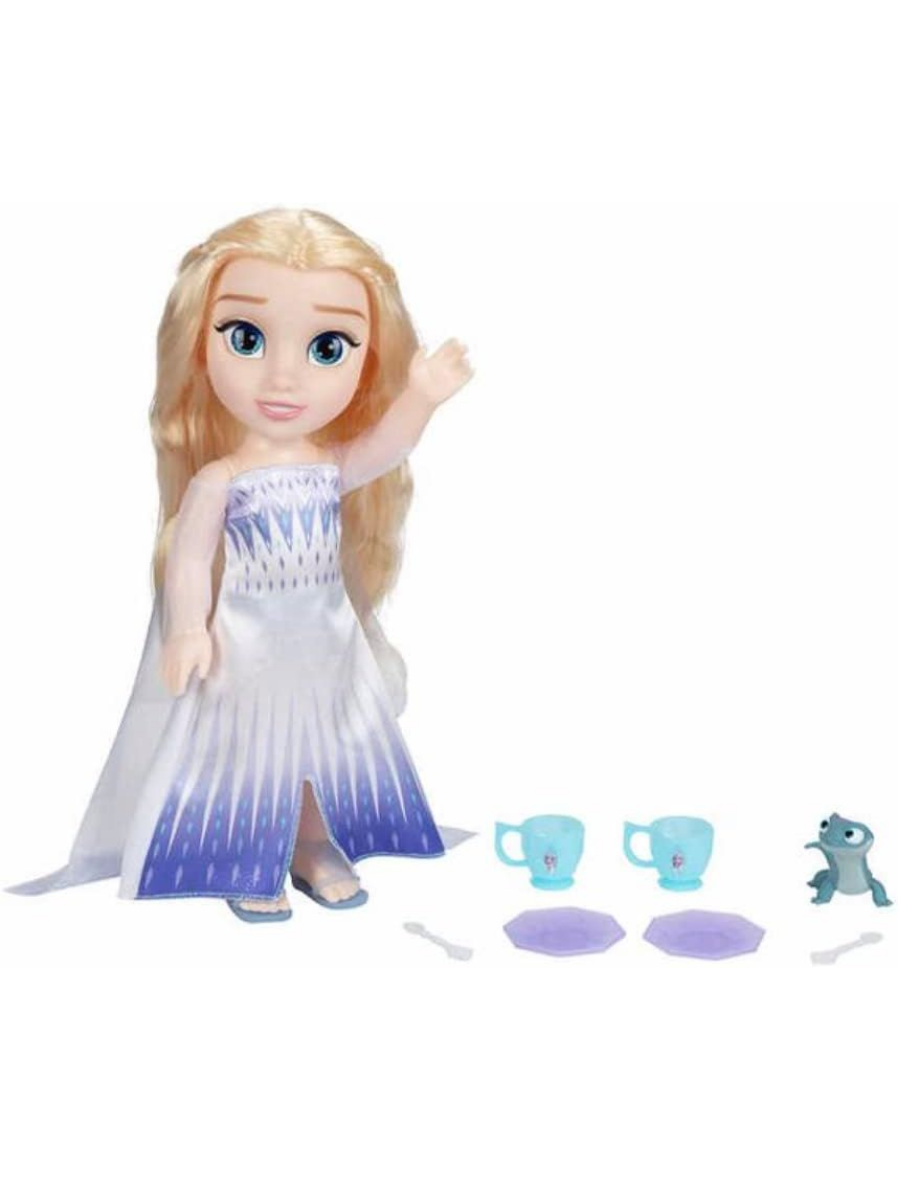 Кукла Эльза Frozen Холодное сердце Чаепитие с Бруни