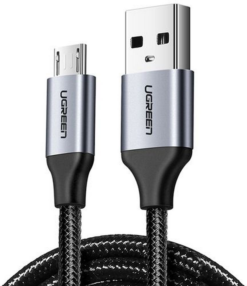 

Кабель micro USB-USB uGreen US290 0.5 м черный, US290