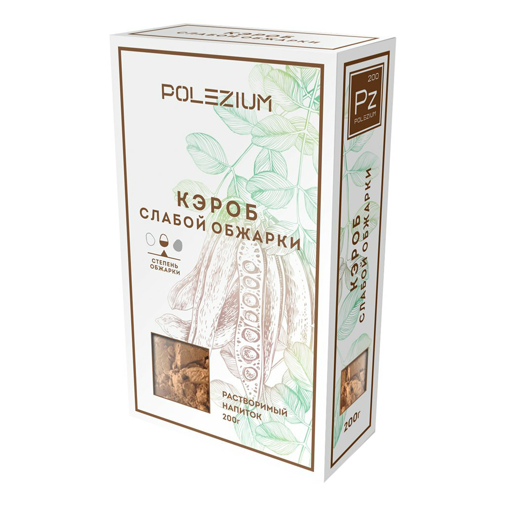 Кэроб Polezium слабой обжарки 200 г