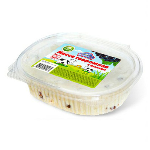 

Творожная масса Полянка с изюмом 16,5% 250 г