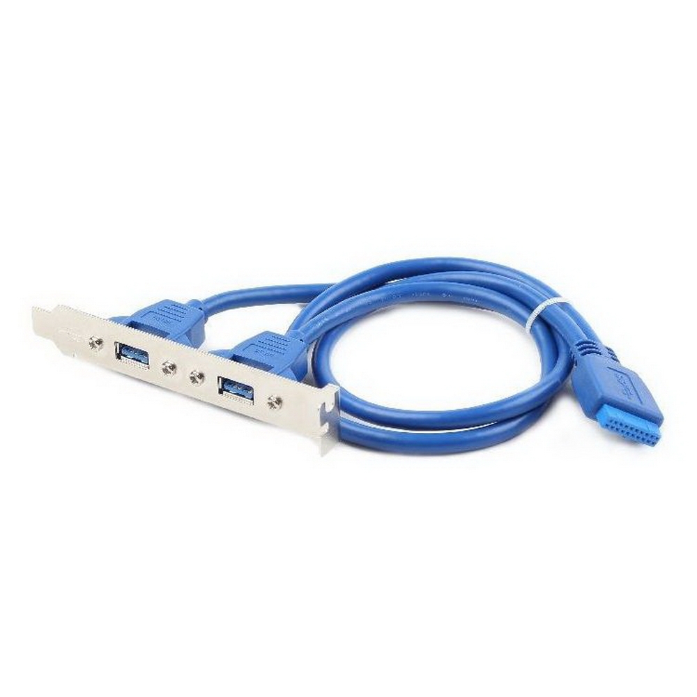 Кабель ADVANTECH 20-pin USB - USB AF вилка-розетка м (1700020277-01) синий