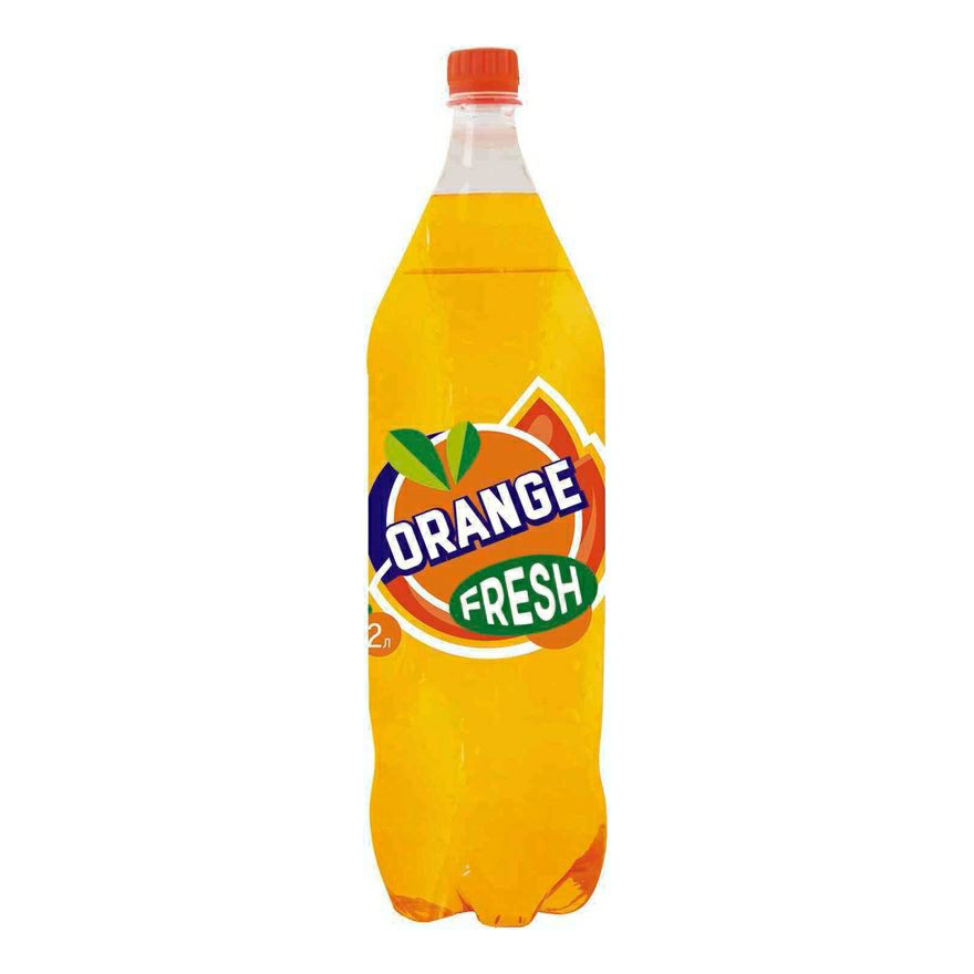 Газированный напиток Fresh Orange 2 л