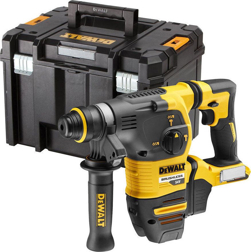 фото Перфоратор аккумуляторный dewalt dch333x2-qw 54в sds-plus flexvolt