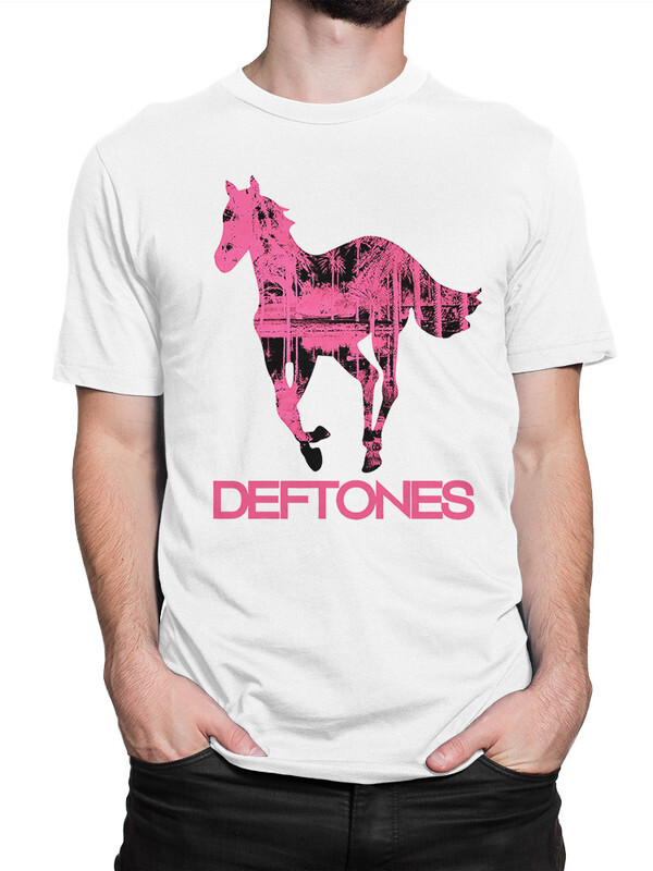 

Футболка мужская Dream Shirts Deftones белая XL, Deftones