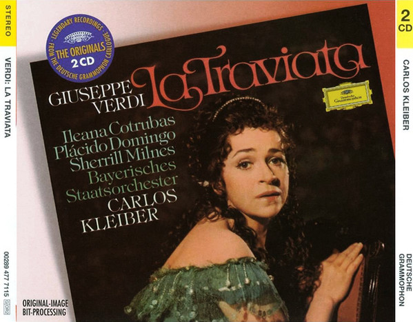 Verdi: La Traviata. Cotrubas/Domingo/Milnes/Bavarian State Orchestra/Carlos Kleiber (2 CD)