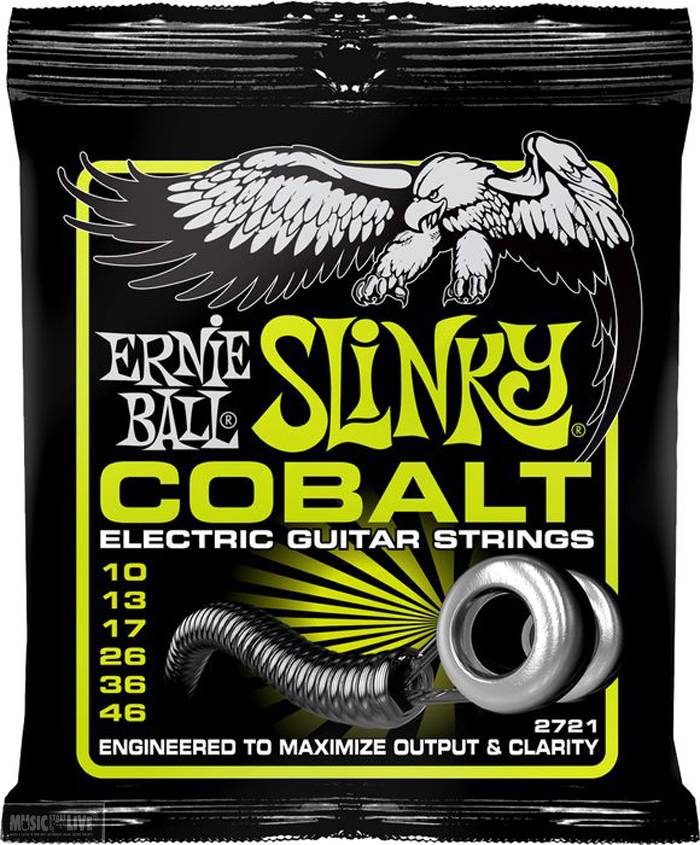 фото Струны для электрогитары ernie ball 2721