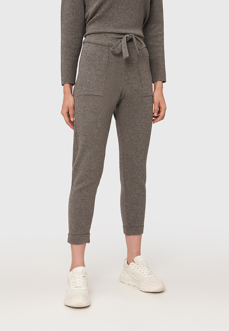 

Спортивные брюки женские Modis M212W003631ADK серые 42-44 RU, M212W00363