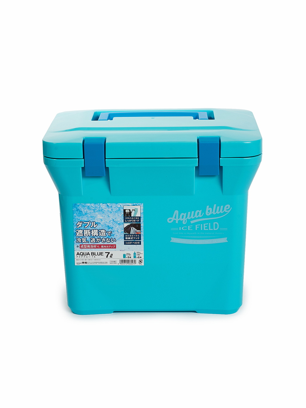 

Термобокс термоконтейнер изометрический SHINWA Aqua Blue 7A