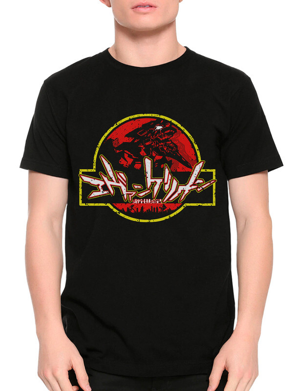 

Футболка мужская Dream Shirts Евангелион черная 3XL, Евангелион