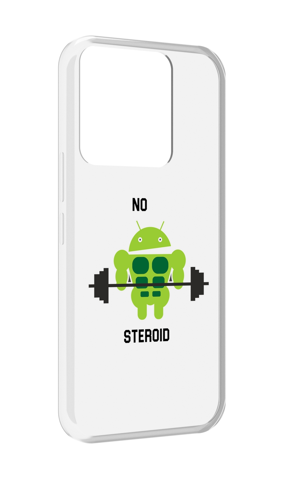 

Чехол MyPads нет-стероидам для Tecno Spark Go 2022 / Tecno Spark 8C, Прозрачный, Tocco