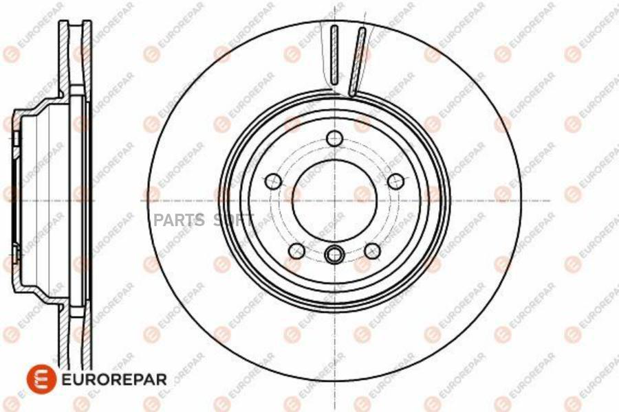 

EUROREPAR Диск тормозной BMW 3 E90/91 X1 E84 передний