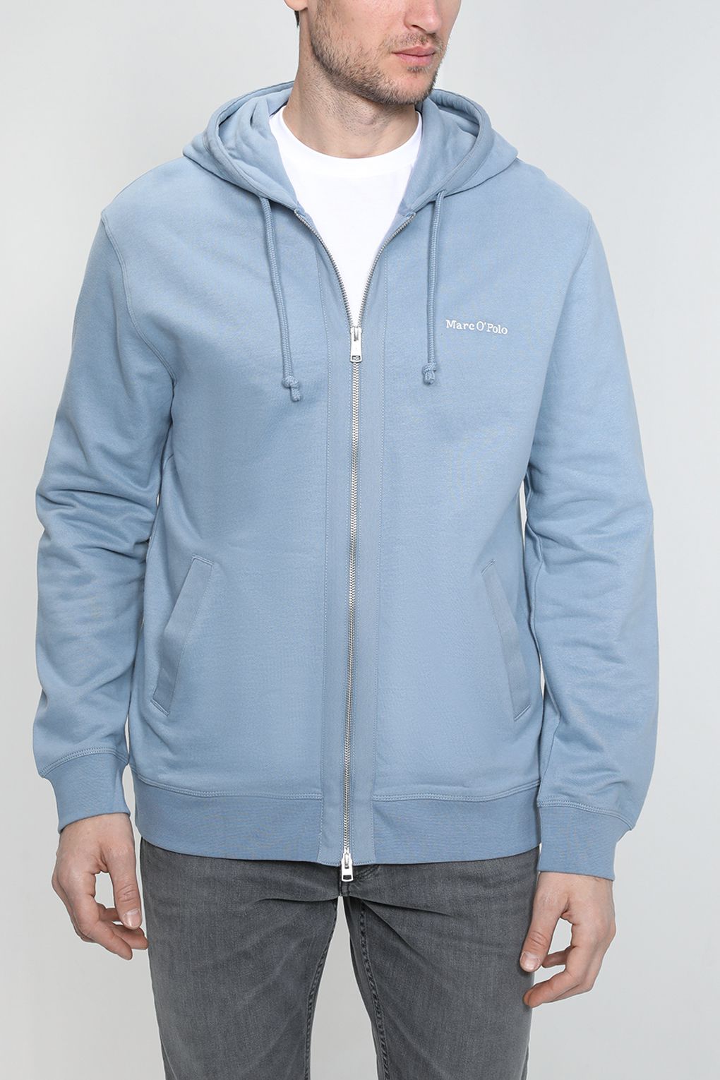 

Толстовка мужская Marc O’Polo 322407757142 голубая XL, Голубой, 322407757142