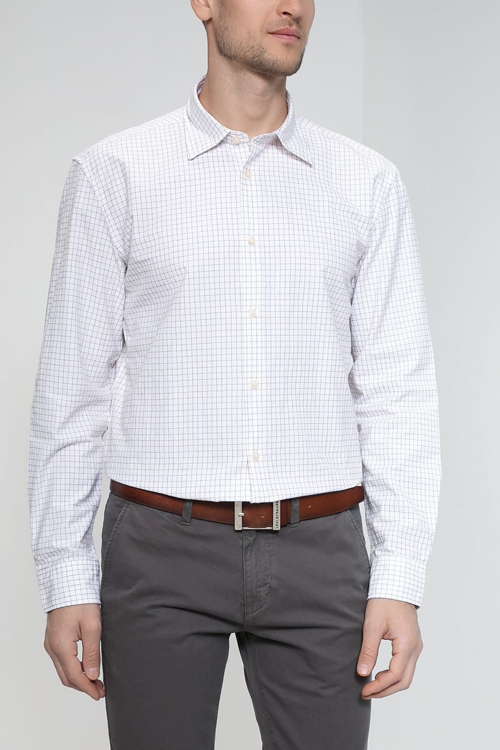 

Рубашка мужская Marc O’Polo 322724642118 белая 2XL, Белый, 322724642118