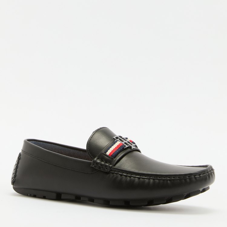 

Мокасины мужские Tommy Hilfiger ATINO черные 8.5 US, Черный, ATINO