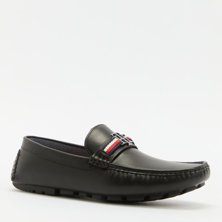 

Мокасины мужские Tommy Hilfiger ATINO черные 9.5 US, Черный, ATINO