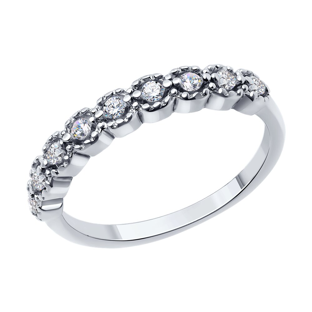 

Кольцо из серебра р. 18 SOKOLOV 94014129-91, фианит, 94014129-91